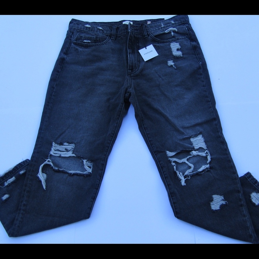 Black Boyfriend Jeans